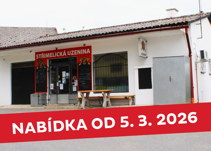 Nabídka v prvním březnovém týdnu